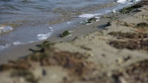 Waves of the Sea Stock Footage 56084992