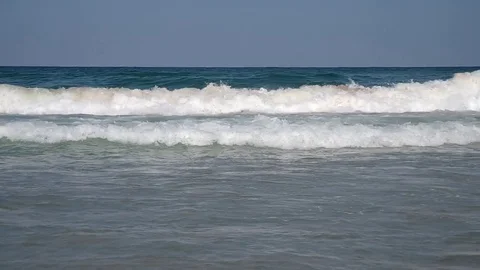 Waves at sea Stock Footage 73337449
