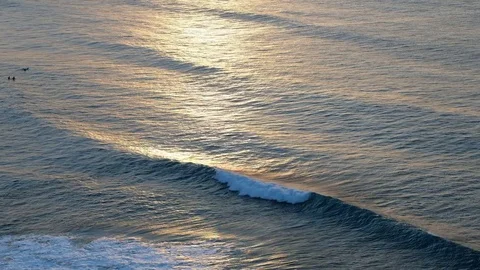 Waves on the sea Stock Footage 81387074