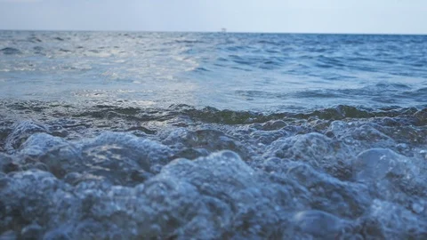 Waves at sea Stock Footage 116543053