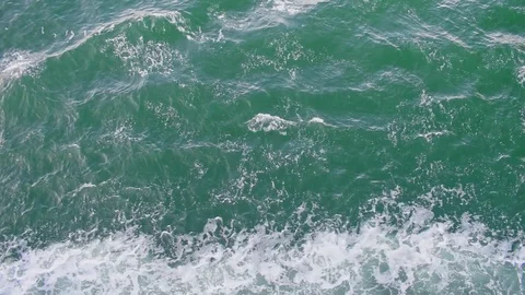 Waves on sea. Video stock 120763998