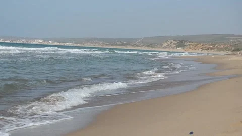 The waves of the sea Stock Footage 131976396