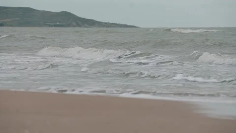 Waves on the sea Stock Footage 201306524