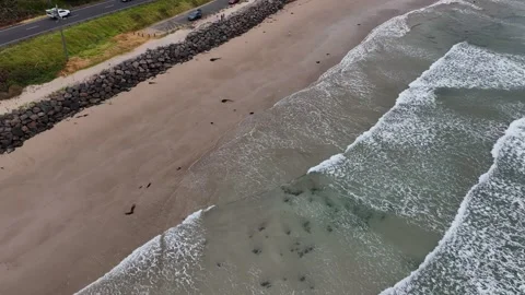 Waves in the Sea Stock Footage 288600642