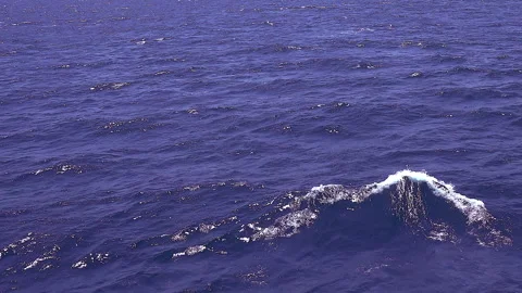 Waves in the sea Stockbeeldmateriaal 297177974