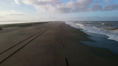 Waves of the Sea of Okhotsk 스톡 동영상 317300957
