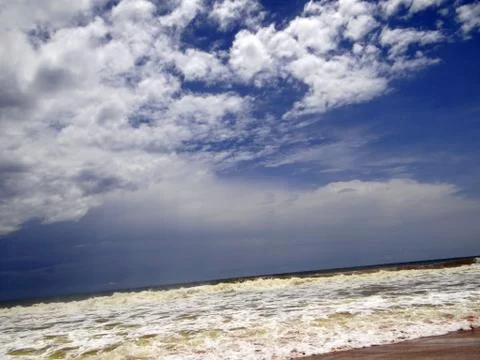 Waves in sea 스톡 사진