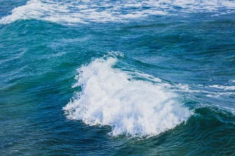 Waves in sea Foto stock