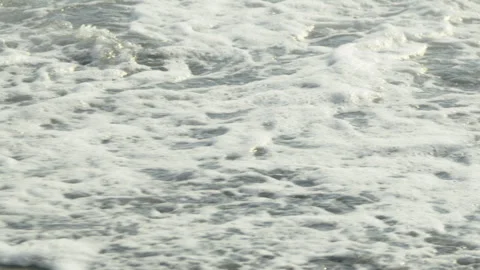 Waves on the sea in slow motion  Video stock 281507221