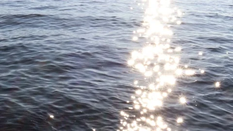 Waves with Sea Sparkle Stock Footage 171020709