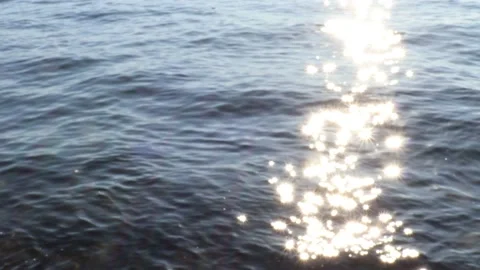 Waves with Sea Sparkle Stock Footage 171020784