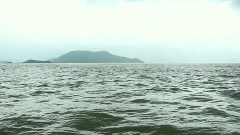 Waves of the sea view from the water Stock Footage 105115105