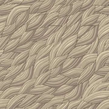 Waves seamless pattern Stock Illustration