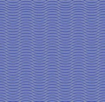 Waves seamless vector pattern Stock Illustration