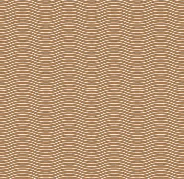 Waves seamless vector pattern Stock Illustration
