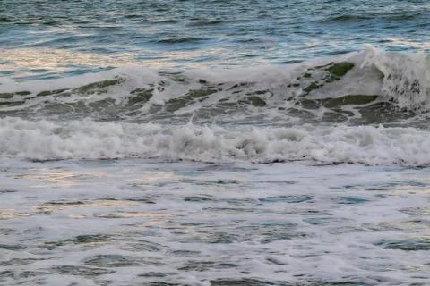 Waves on the Seashore Stock-Fotos