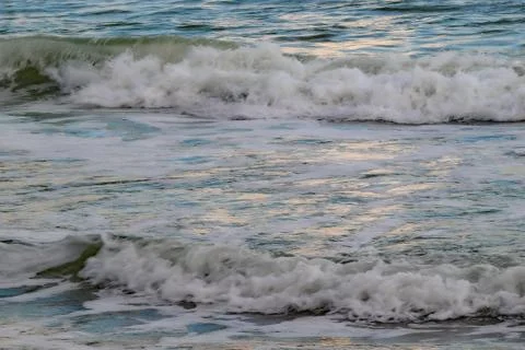 Waves on the Seashore Stock-Fotos