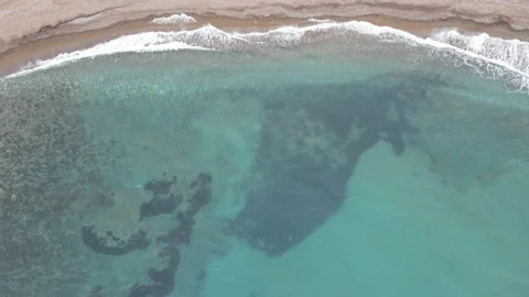 Waves as seen from high above Video stock 149390716