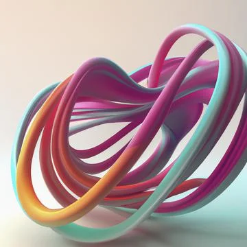 Waves shape of abstract form Stock Illustration