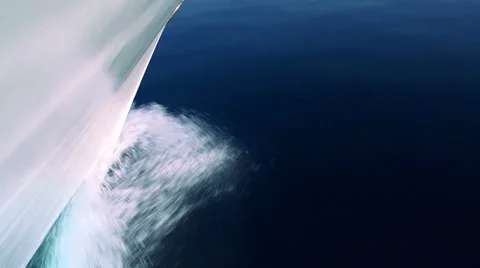 Waves from ship cutwater 스톡 동영상 27245161