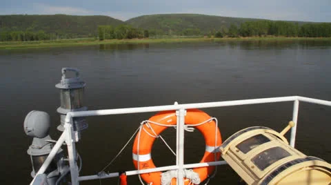 Waves  ship.22 Stock Footage 26257673