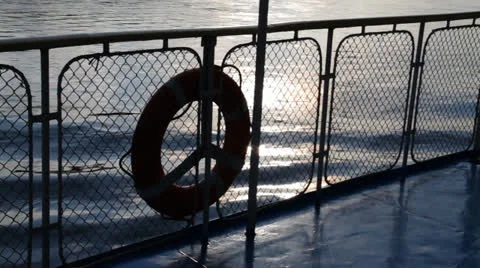 Waves  ship.28 Stock Footage 26258756