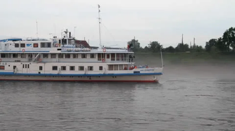 Waves  ship.35 Video stock 26259182