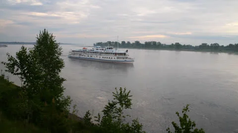 Waves  ship.39 Video stock 26260661