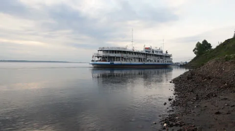 Waves  ship.44 Stock Footage 26261175