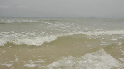Waves On Shore 5 Stock Footage 43125450