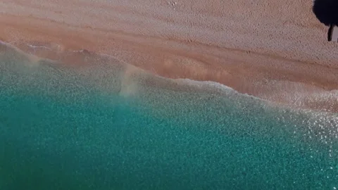 Waves on Shore Cinematic 库存影片 311511779