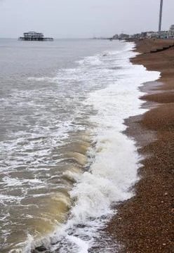 Waves on the Shore Stock Photos