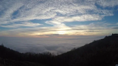 Waves in the sky Stock Footage 82050639