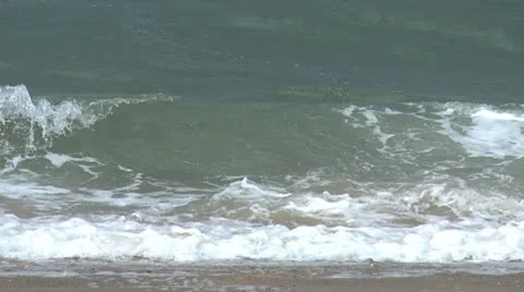 Waves slow motion 05 Stock Footage 10321122