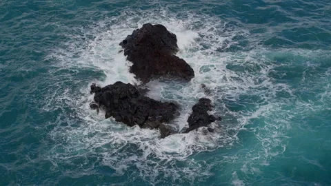 WAVES IN SLOW MOTION Stock Footage 292301961