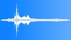 Waves smash on rocks single 14 Sound Effect