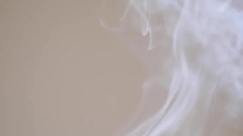 Waves of smoke slowly rise up Stock Footage 272166759