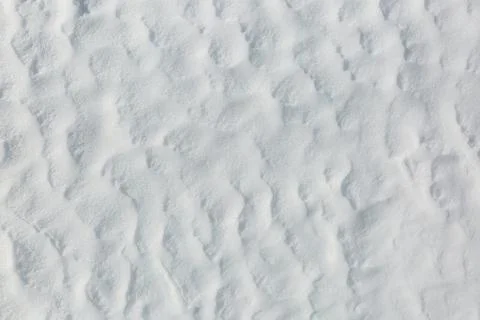 Waves in the snow. Very interesting texture Stock Photos