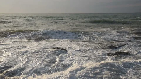 Waves spain 03 Stock Footage 103527541