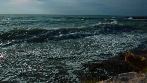 Waves spain 08 Stock Footage 103527984