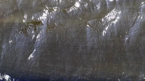 Waves splashing back and forth Stock Footage 133993580