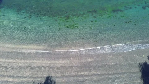 Waves splashing in the sea Stock Footage 313483608