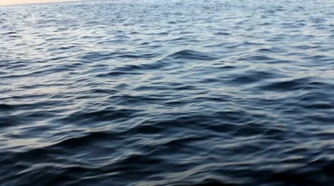 Waves sunrise 1 Stock Footage 7753689