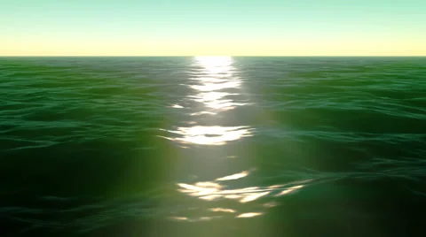 Waves at sunrise Stock Footage 1013194