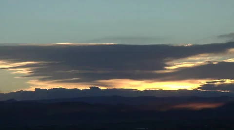 Waves at Sunset Stock Footage 54718282