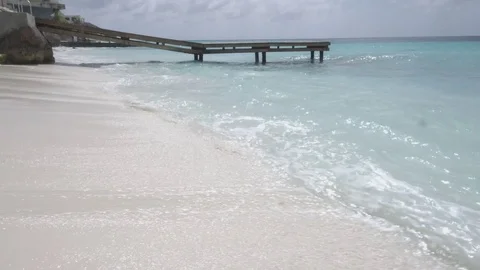 Waves on te shore Stock Footage 74024051