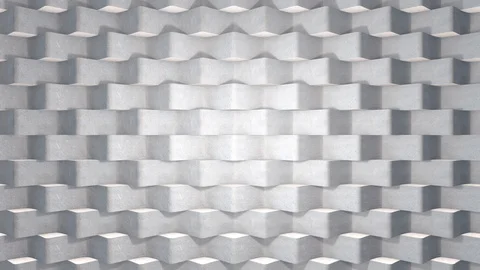 Waves Tiles Left Right 30 sec loop Stock Footage 88531791