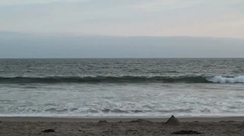 Waves Timelapse Stock Footage 7764016
