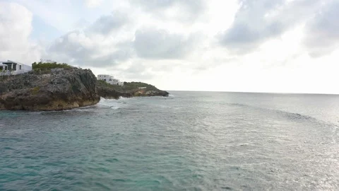 Waves in turquoise sea Stock Footage 116346037