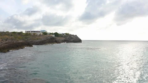 Waves in turquoise sea Stock Footage 116346124